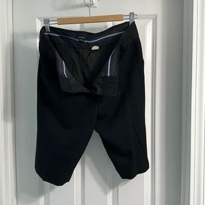 J.Crew - City Fit Bermuda Shorts - Size 8 - Black/lined - 2006